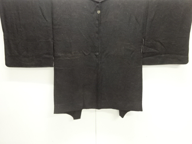 JAPANESE ANTIQUE HAORI / TAISHO ROMAN STYLE / URUSHI / WOVEN STREAM